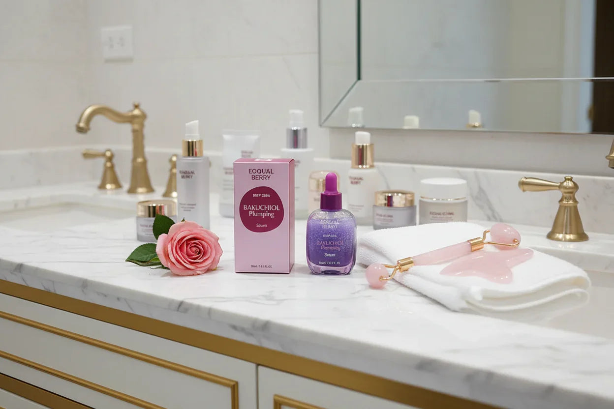 سيروم BAKUCHIOL في حمام فاخر - تنسيق 1