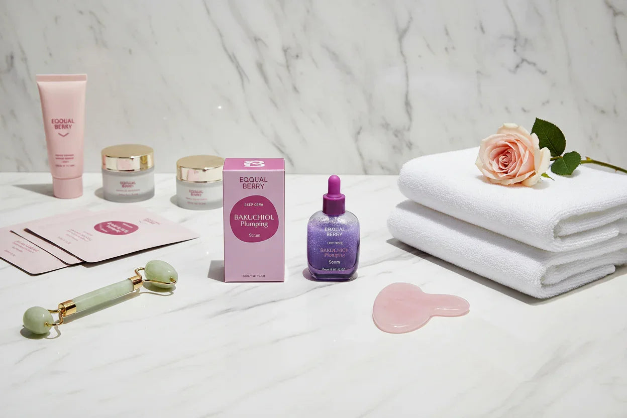 سيروم BAKUCHIOL في حمام فاخر - فلات لاي