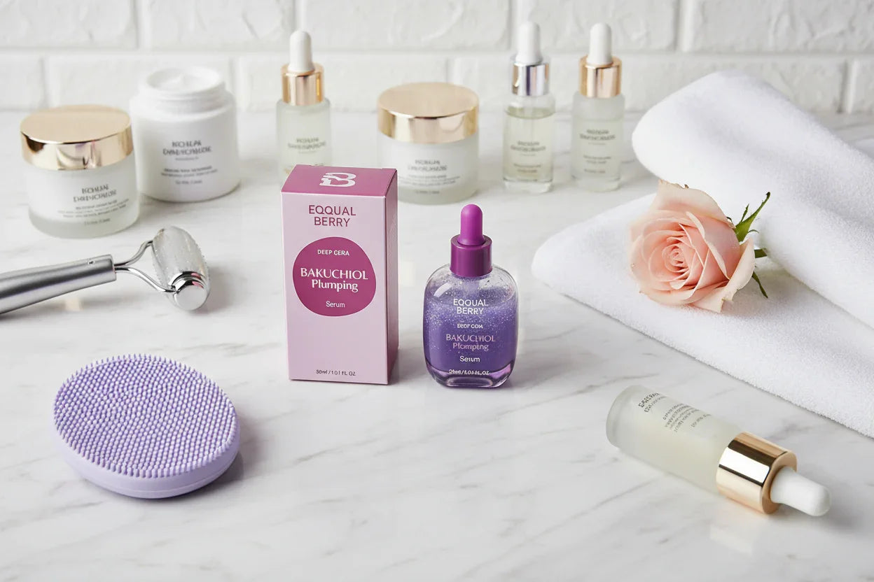 سيروم BAKUCHIOL في حمام فاخر - فلات لاي فاخر