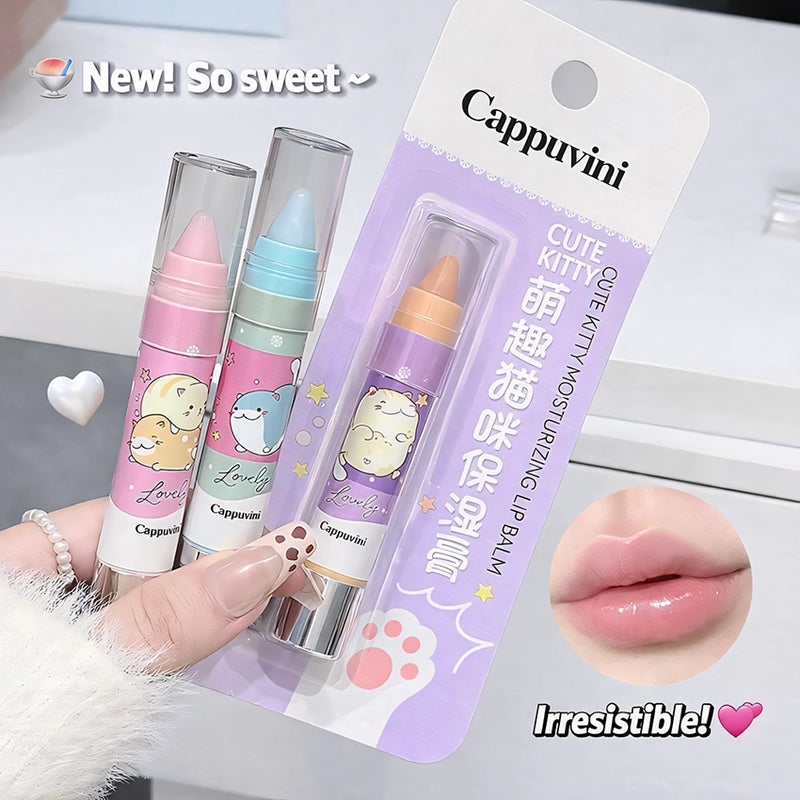 Velvety Lip Balm in natural winter shades