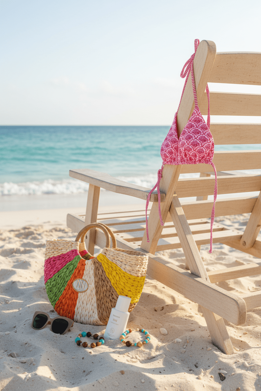 Beach Chair Scene