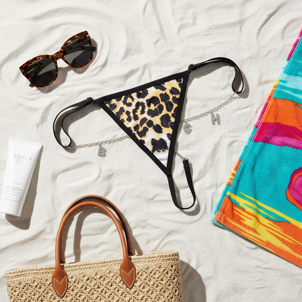 Beach Flat Lay 2