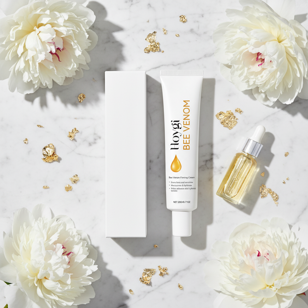 Bee Venom - Peony Gold Flat Lay