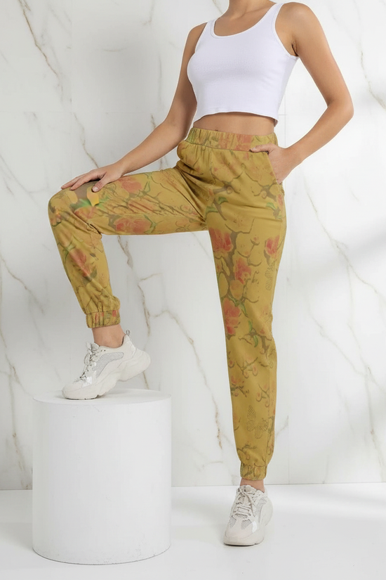 Bent leg on platform