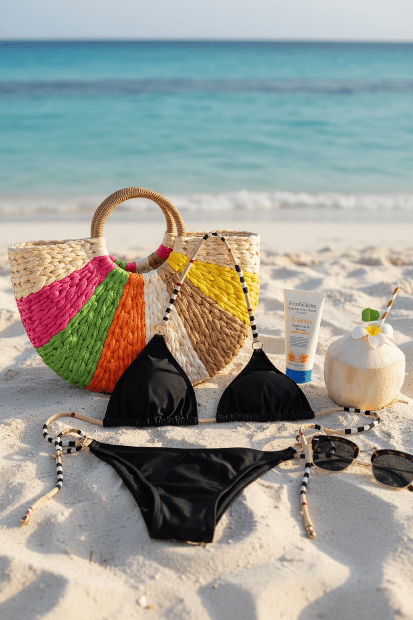 Bikini Beach Close Up Details