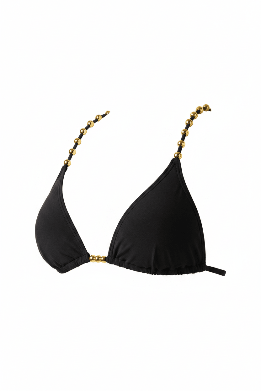 Bikini Top Three Quarter White BG