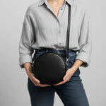 Black back view