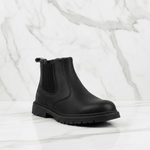 Black Chelsea Boot - Front Three Quarter