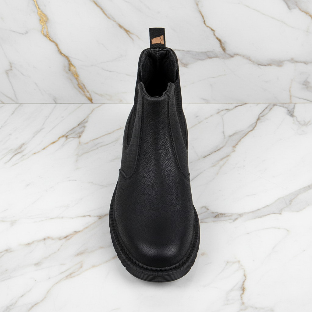 Black Chelsea Boot - Top
