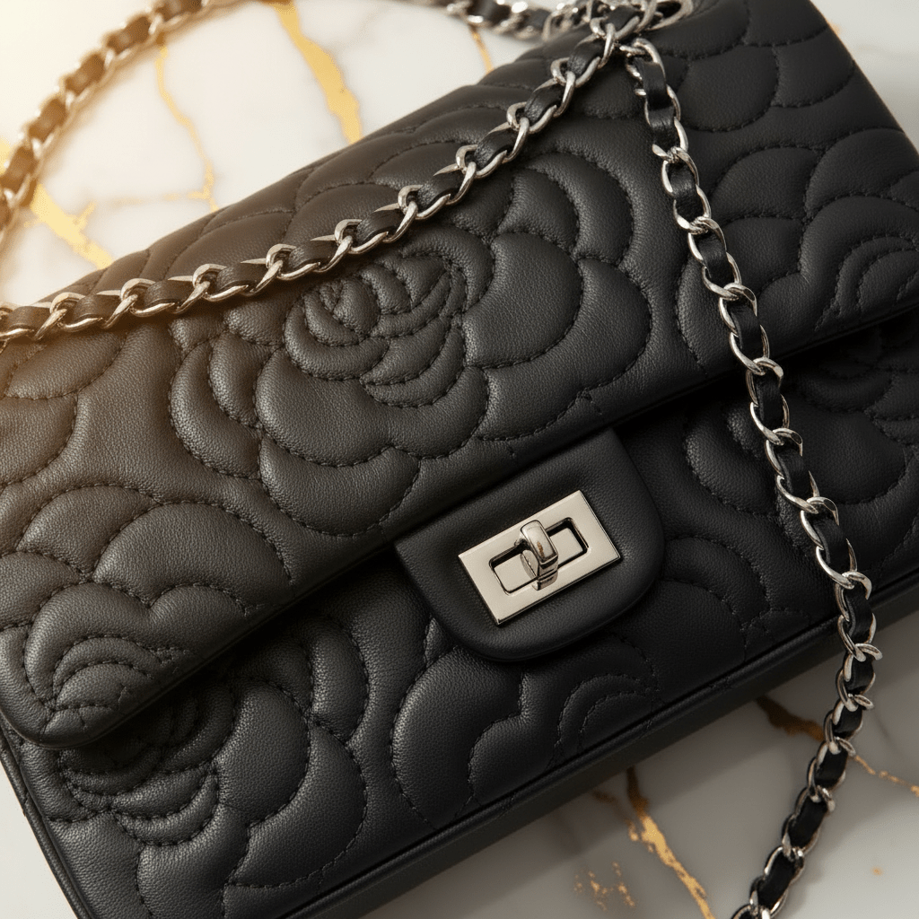 Black Close-up Detail