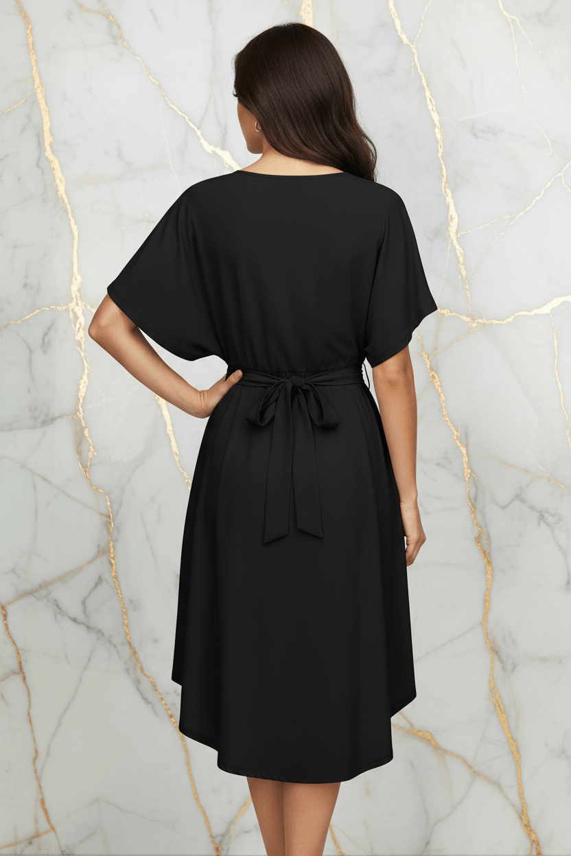 Black Dress - Back View