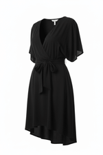 Black Dress - Ghost Three Quarter with Inner Lining