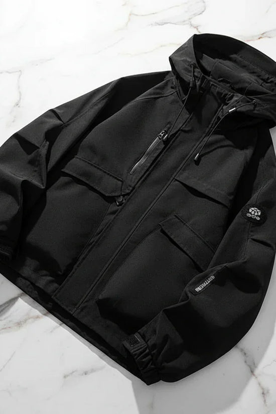 Black Jacket Angled View