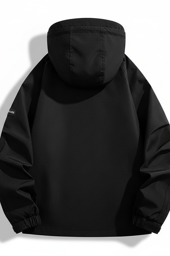 Black Jacket Back View