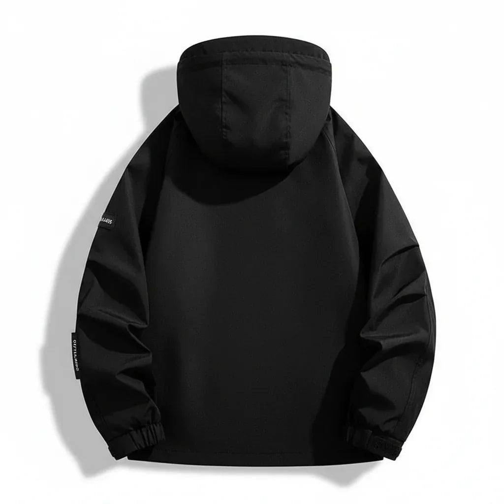 Black Jacket Back View