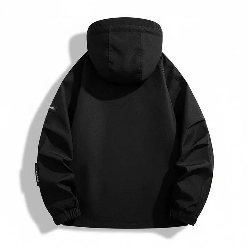 Black Jacket Back View