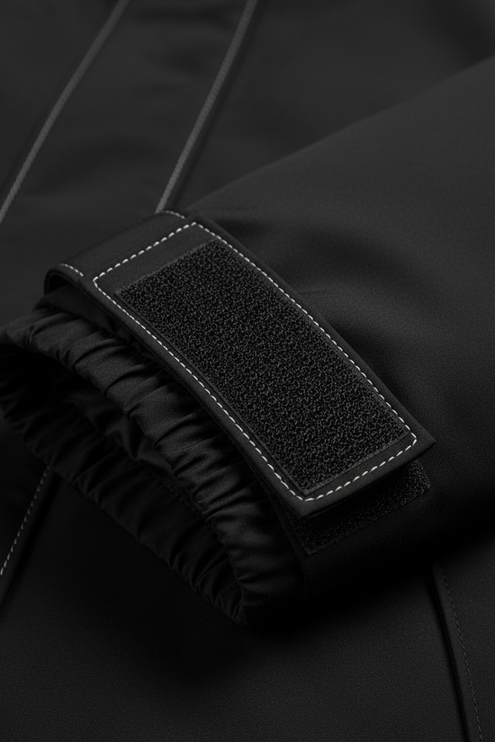 Black Jacket Cuff Detail