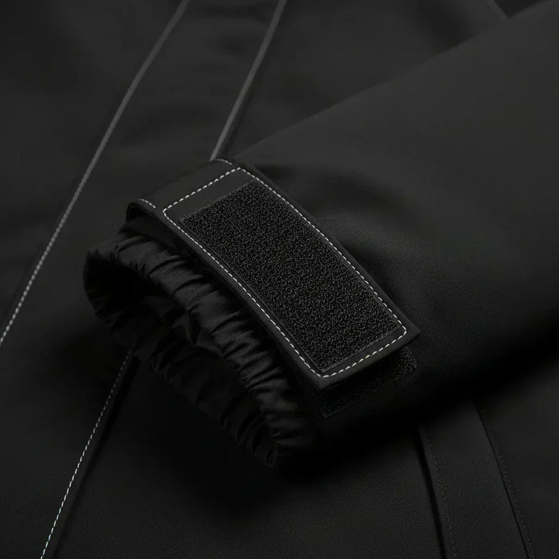 Black Jacket Cuff Detail
