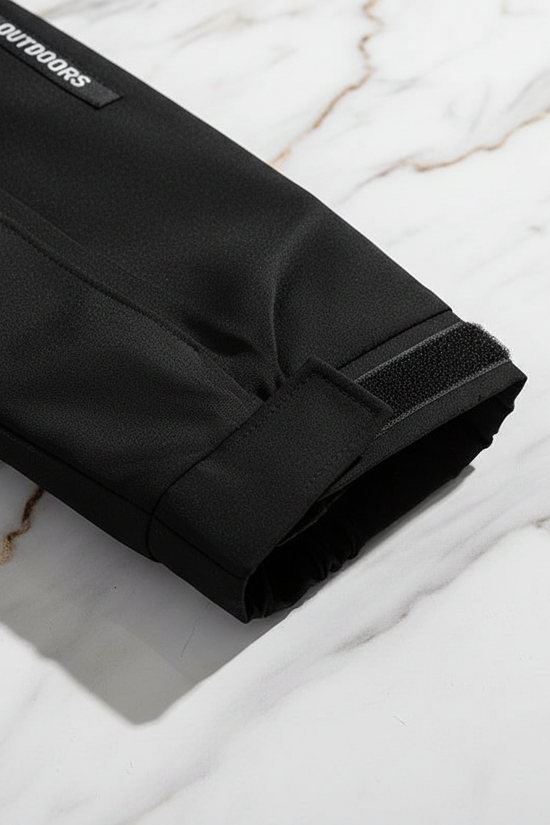 Black Jacket Cuff Detail