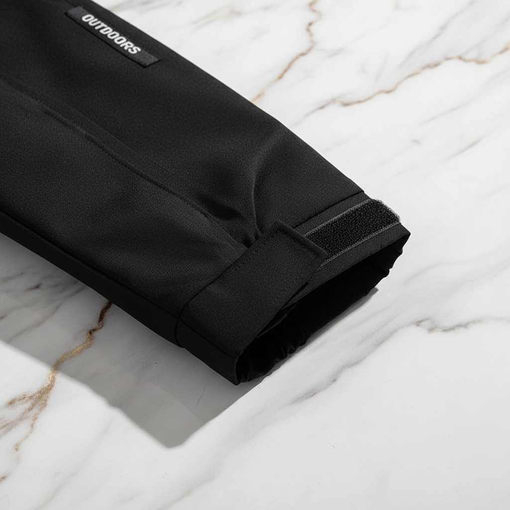 Black Jacket Cuff Detail