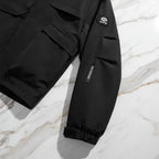 Black Jacket Sleeve Patch