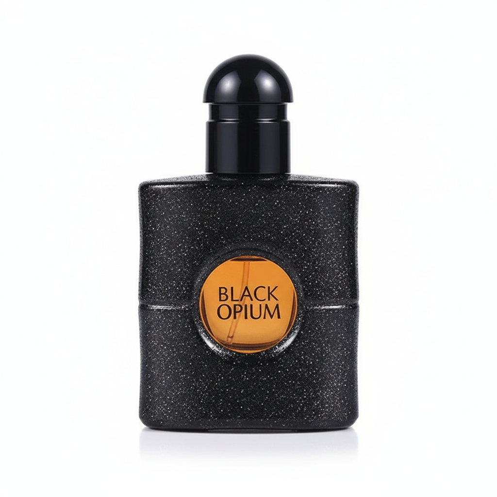 Black Opium - Glitter Bottle White BG