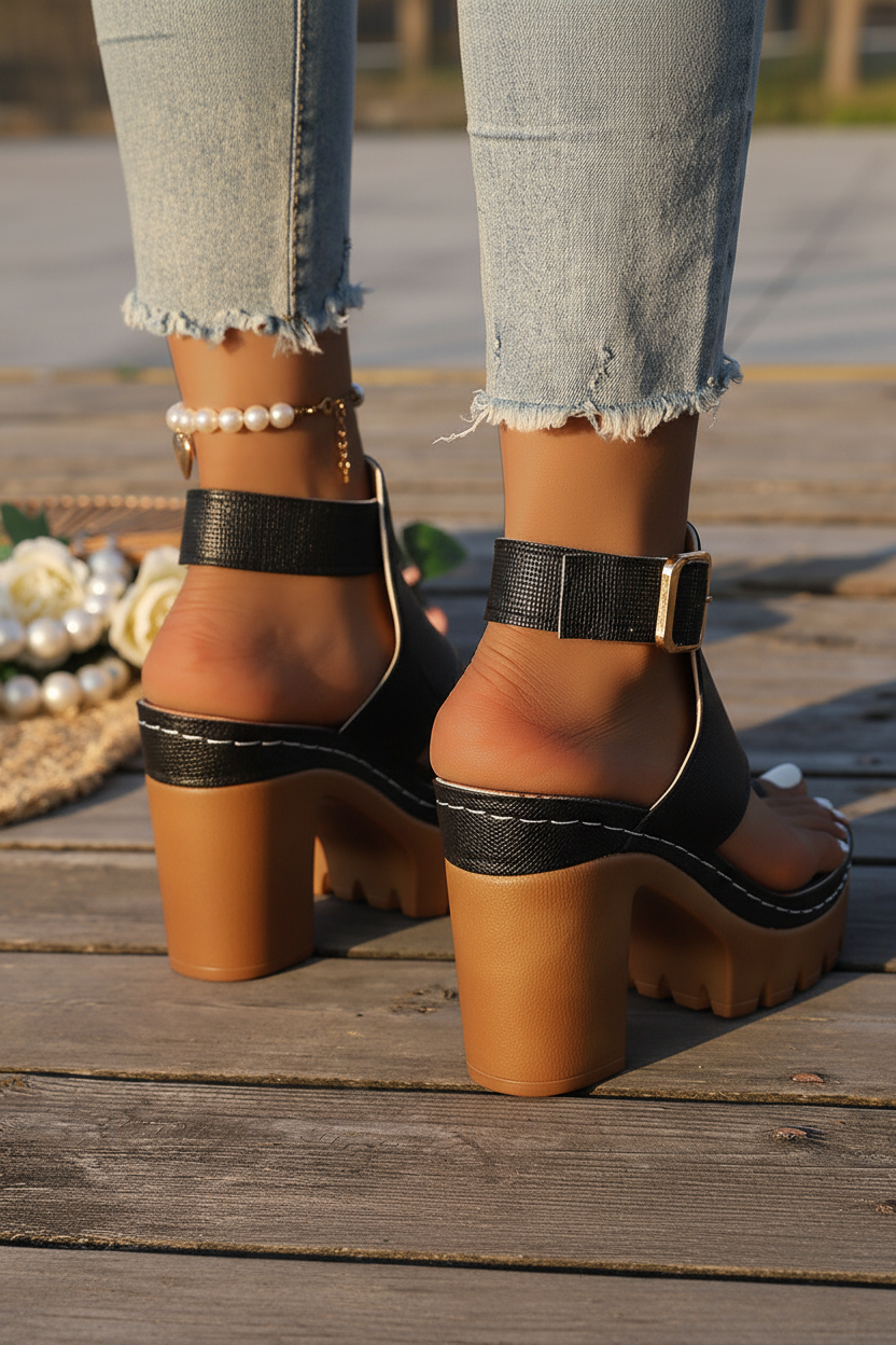 Black Sandal 3