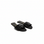 Black Sandal Clean White