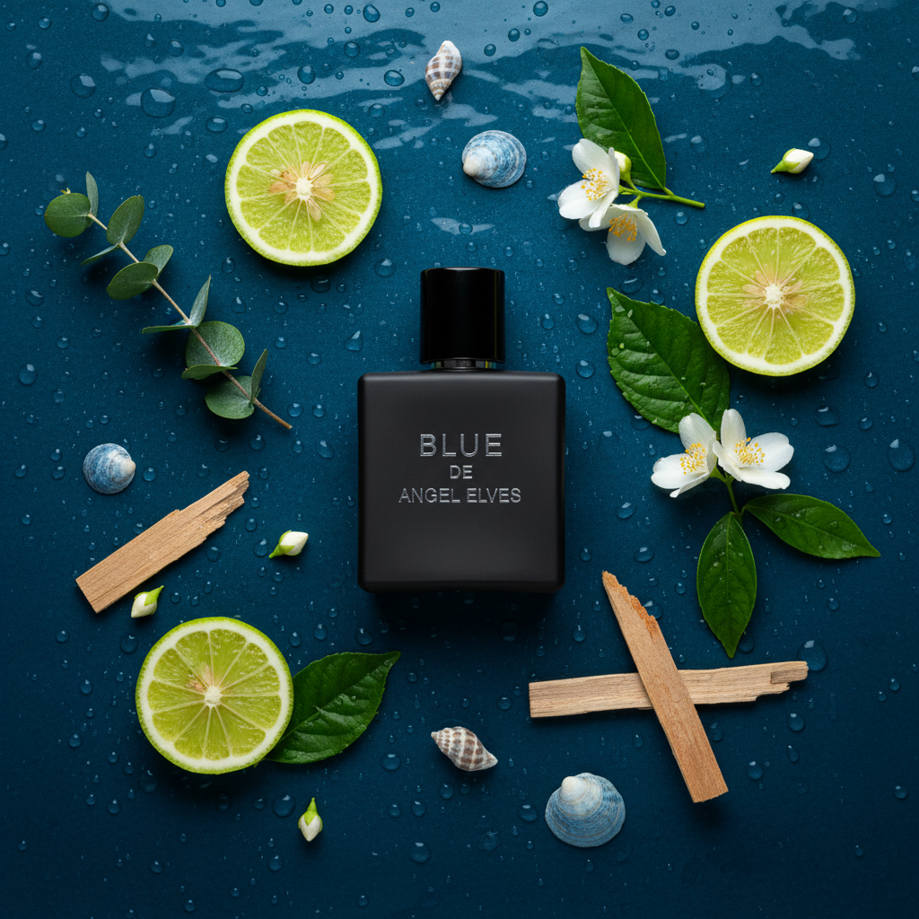 Blue De Angel Elves - Ocean Flat Lay
