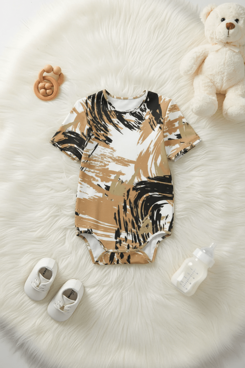 Bodysuit - White Fur Portrait