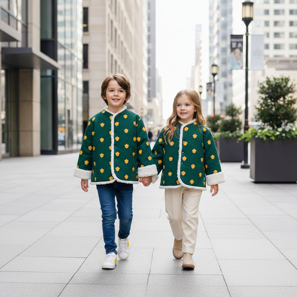Boy and girl urban fashion photo