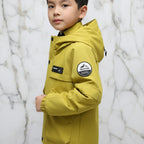 Boy in Yellow Jacket - Detail Shot