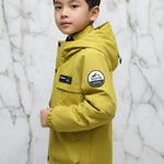 Boy in Yellow Jacket - Detail Shot