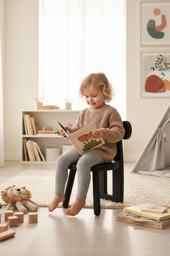 Bright playroom with toys