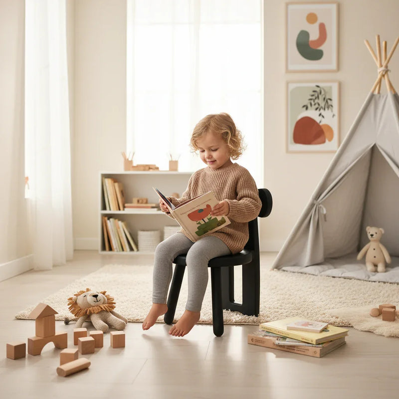 Bright playroom with toys