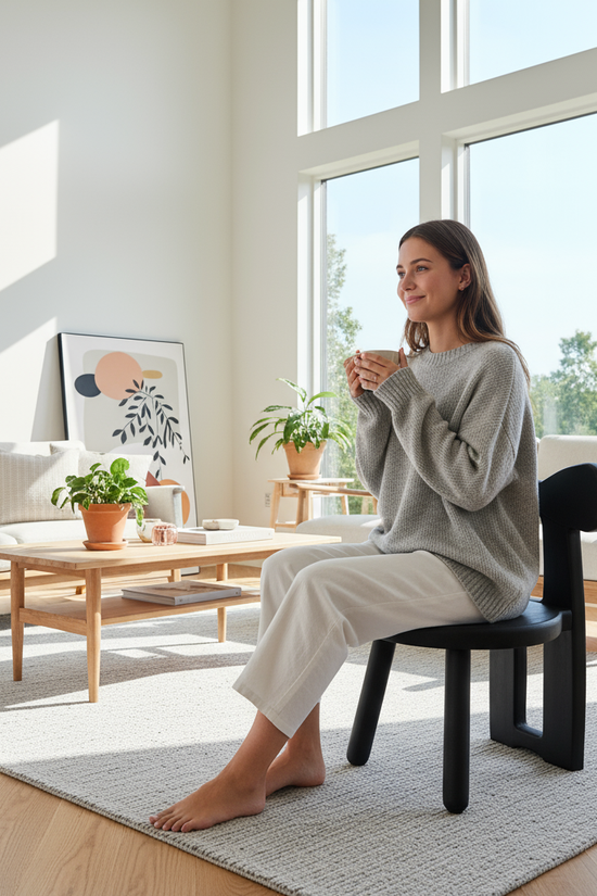 Bright Scandinavian living room