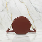 Brown back view on marble