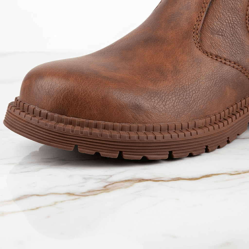 Brown Boot - Macro Detail