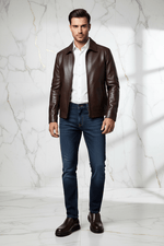 Brown casual - full body front
