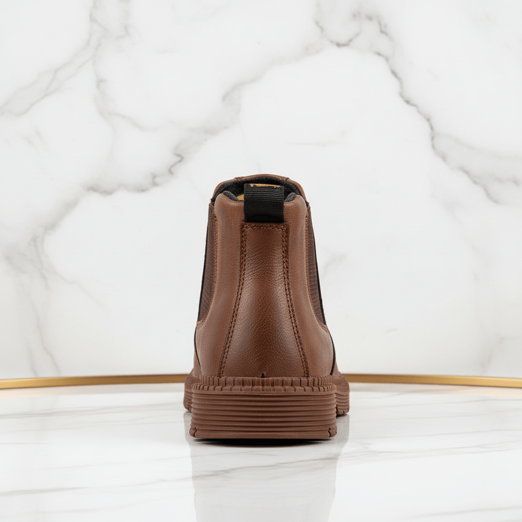 Brown Chelsea Boot - Back