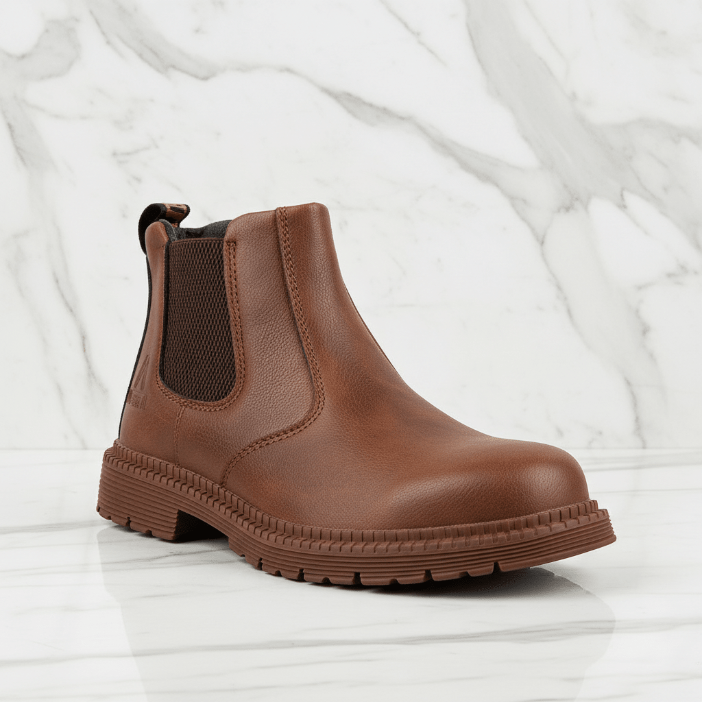 Brown Chelsea Boot - Front Three Quarter