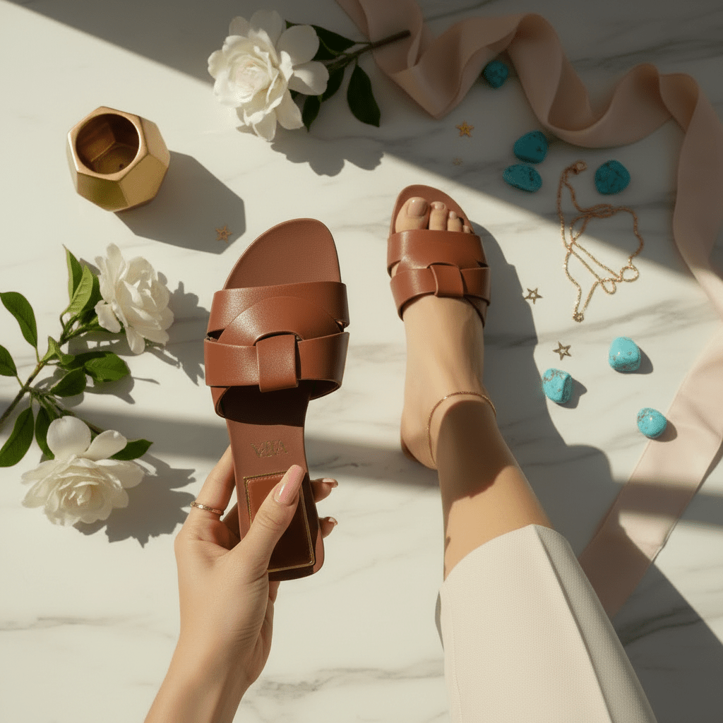 Brown Sandal Lifestyle Square