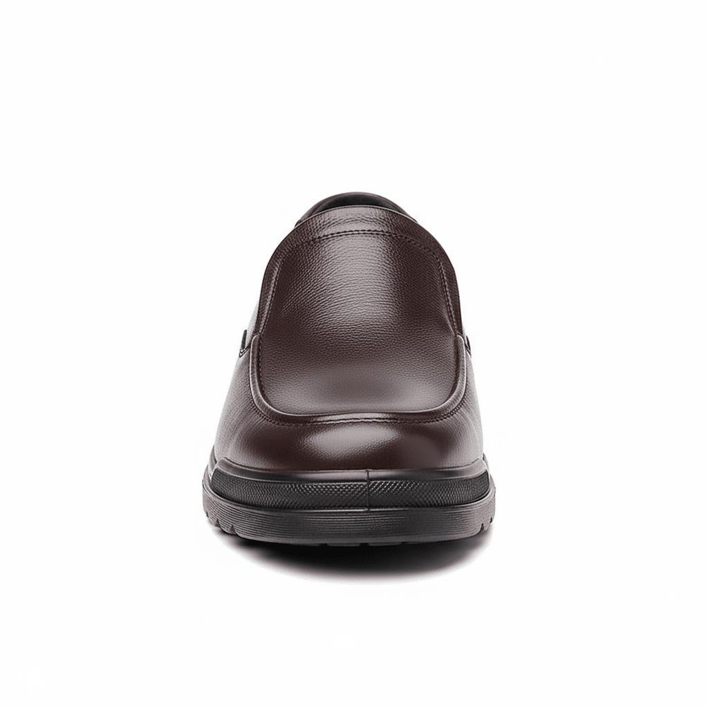Brown shoe - front view