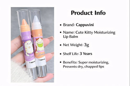 Velvety Lip Balm in natural winter shades