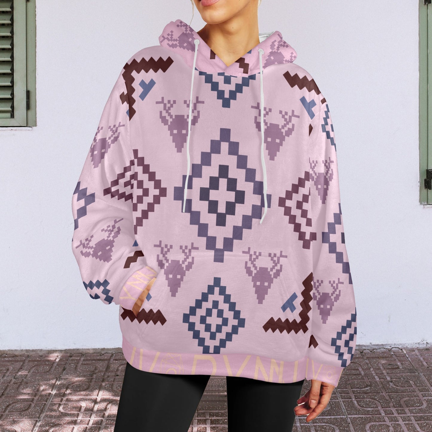 NN pattern Baby Pink 51%