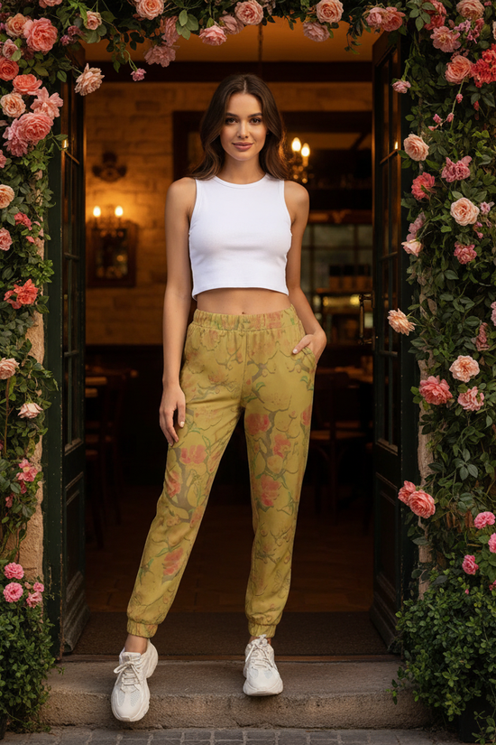 Café doorway portrait