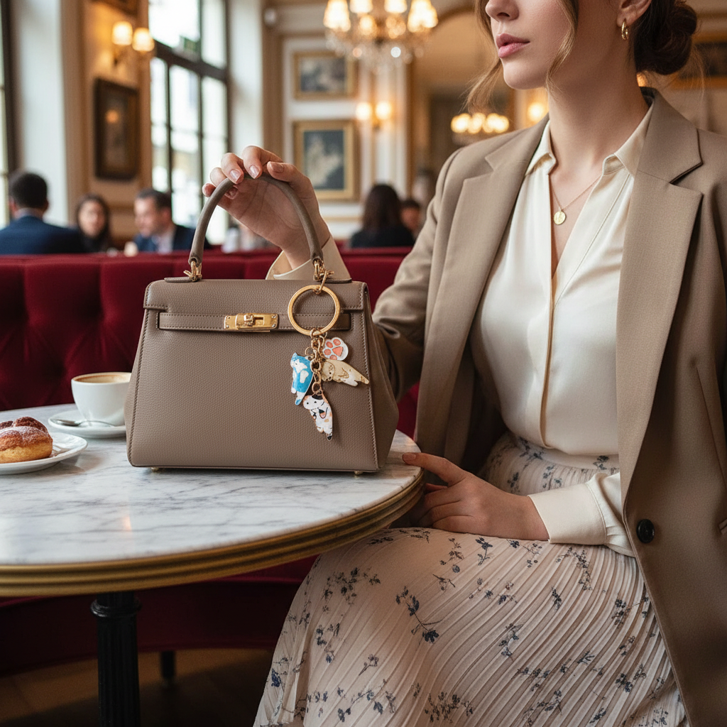 Café Keychain Image 1