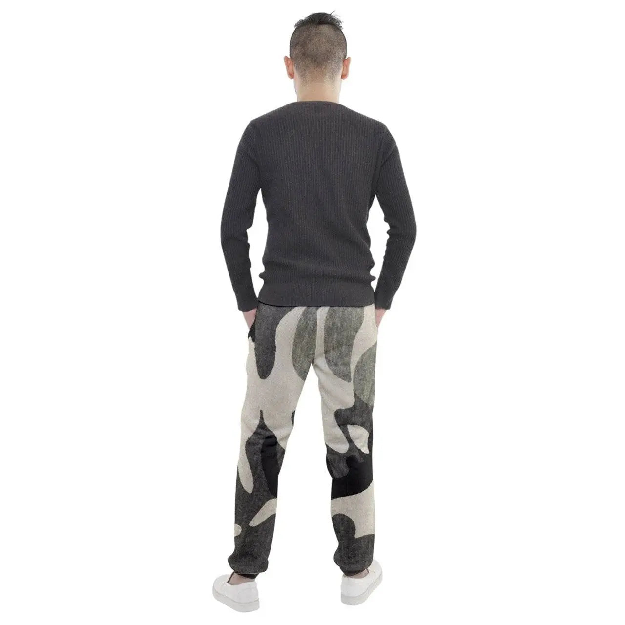 camouflage Military Men's Jogger Sweatpants - Black Olive - IVORYNN