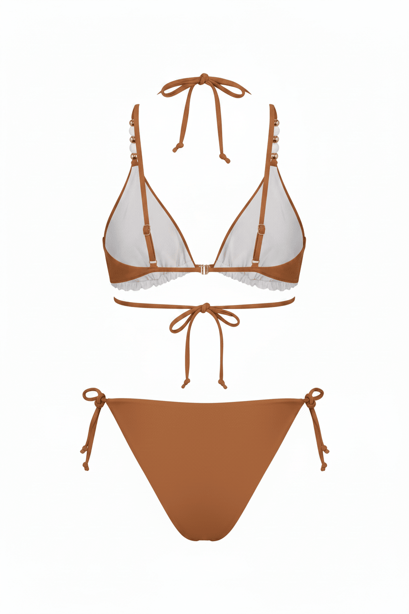 Caramel Bikini Back Inside View