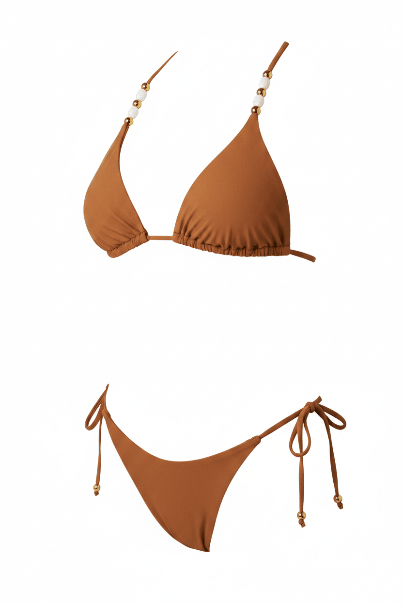Caramel Bikini Three Quarter